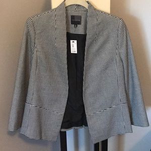 Black and white jacket